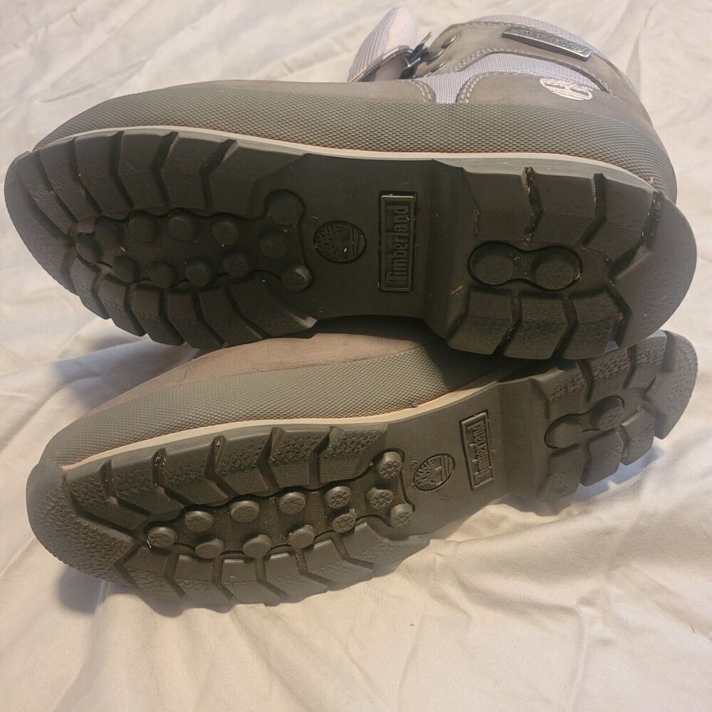 Timberland 8.5 Boots Moss Green/Beige/ Pink‎ Trim 83373 3422 Hike, Hunt, Climb, - Picture 12 of 12